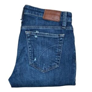 Joe’s Jeans Skinny Ankle | Distressed Mid-Rise Denim | Size 26